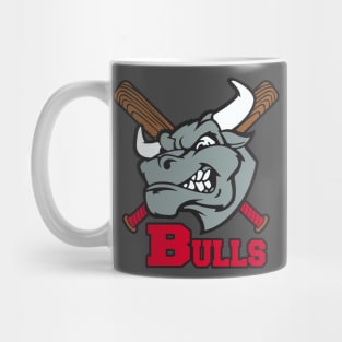 Bulls Baseball Logo Mug